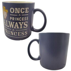 Disney Park Authentic Cinderella ONCE A PRINCESS ALWAYS A PRINCESS 16 Oz Mug*